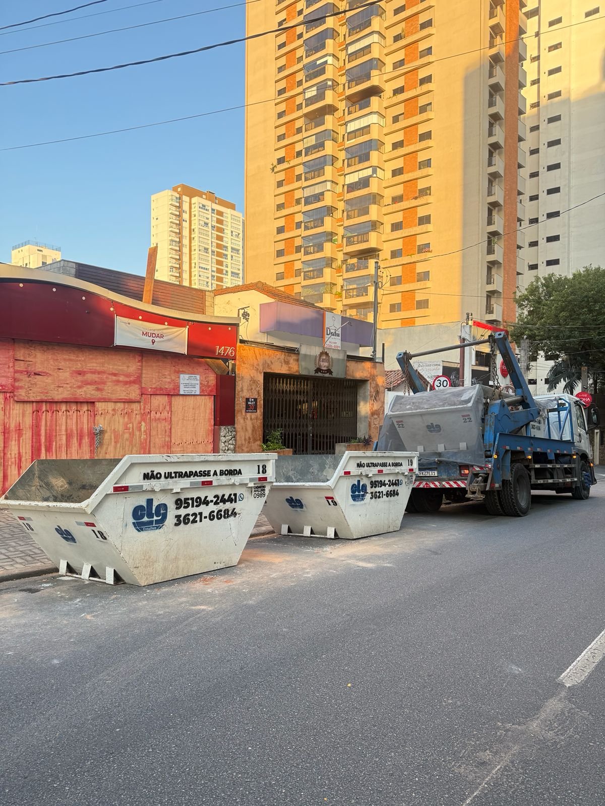 Foto real CLG Entulhos - Caçamba e Remoção de Resíduos 20