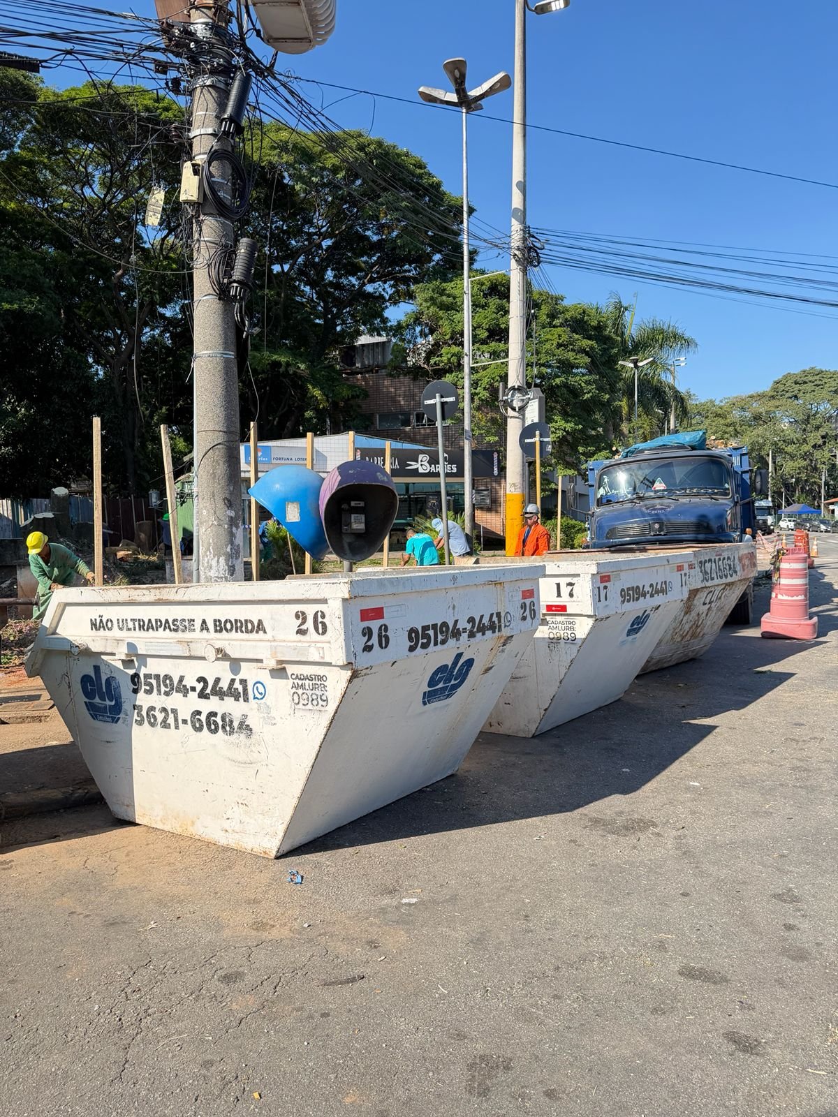 Caçamba Estacionária Padrão